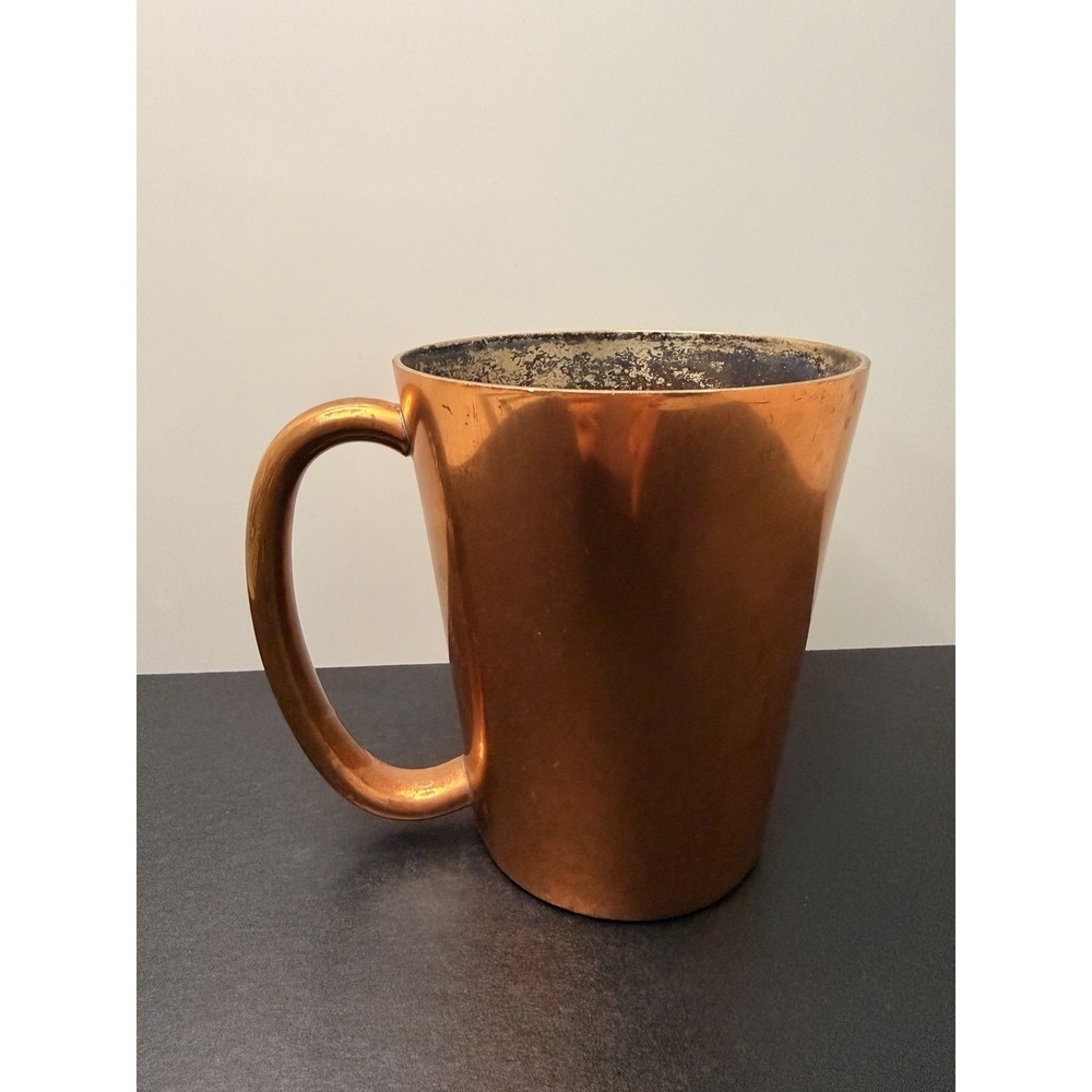 Vintage Rhodesia Copper Products Solid Copper Mug Cup Tankard Vintage Barware